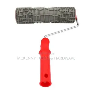 Roller Brush Plastic Handle Stone Pattern Household Wall