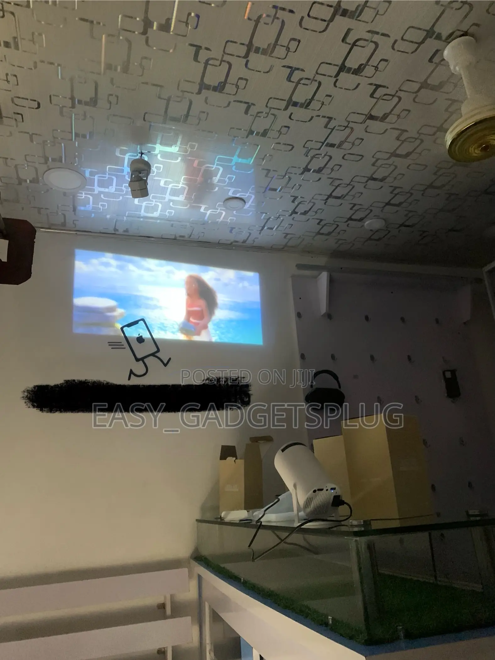 Mini Projector LED With Wifi and Youtube
