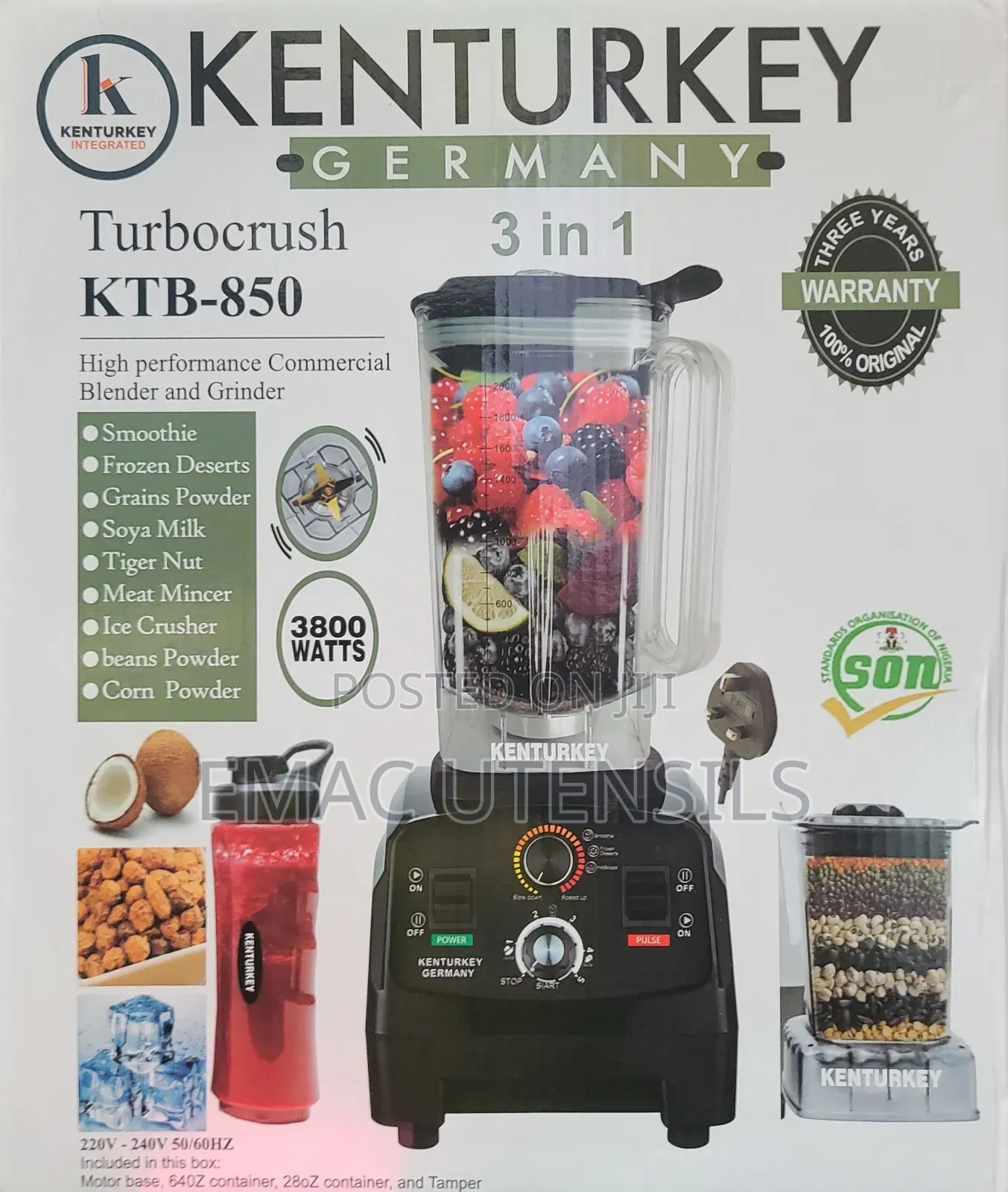 Original Kentucky Turbocrush Blender