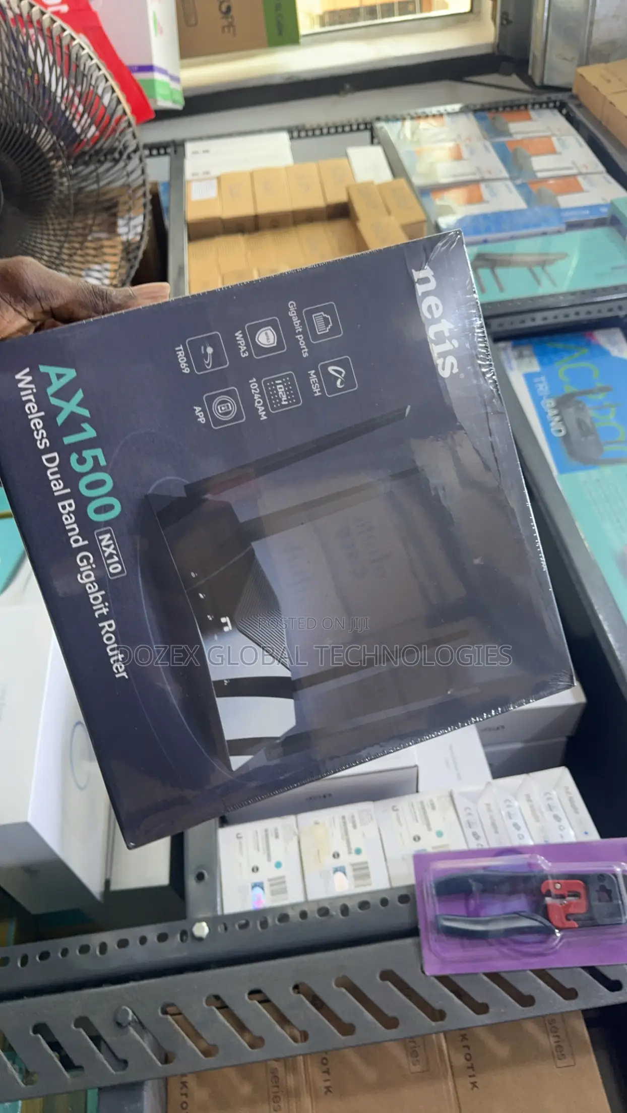 NETIS AX1500 Gigabit Wifi 6 Router