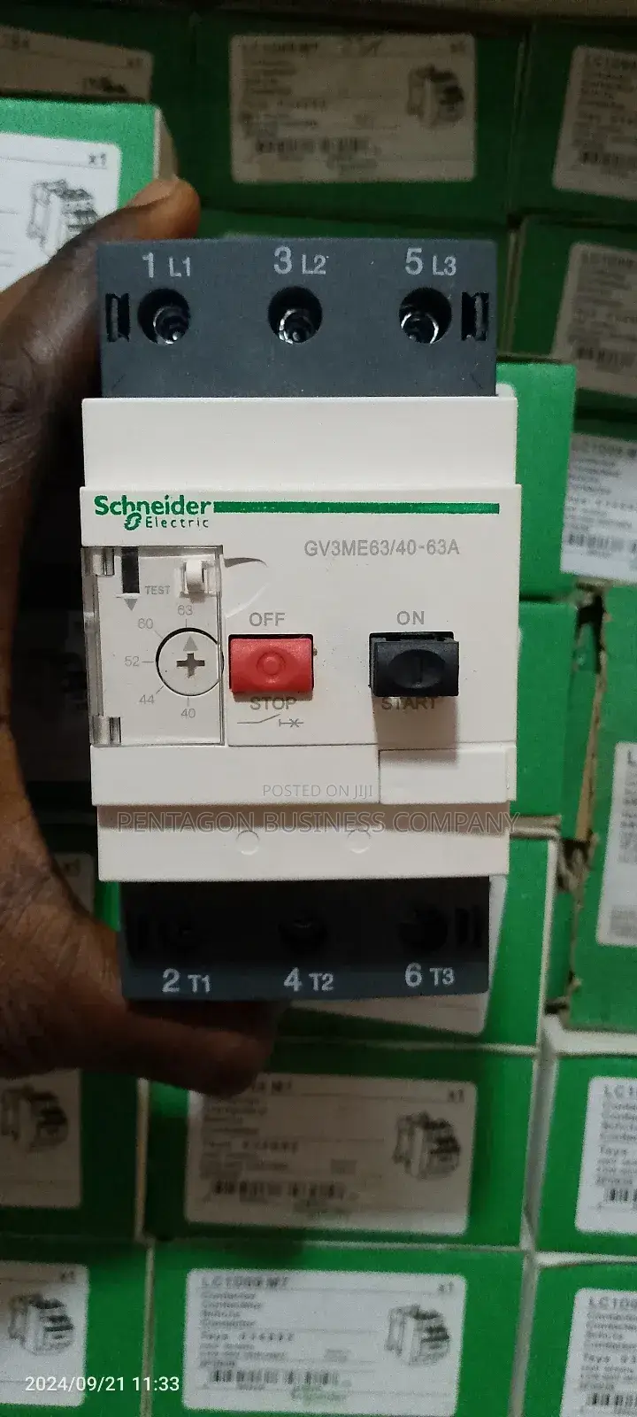 80ahms Gv3 Schneider Manual Starter