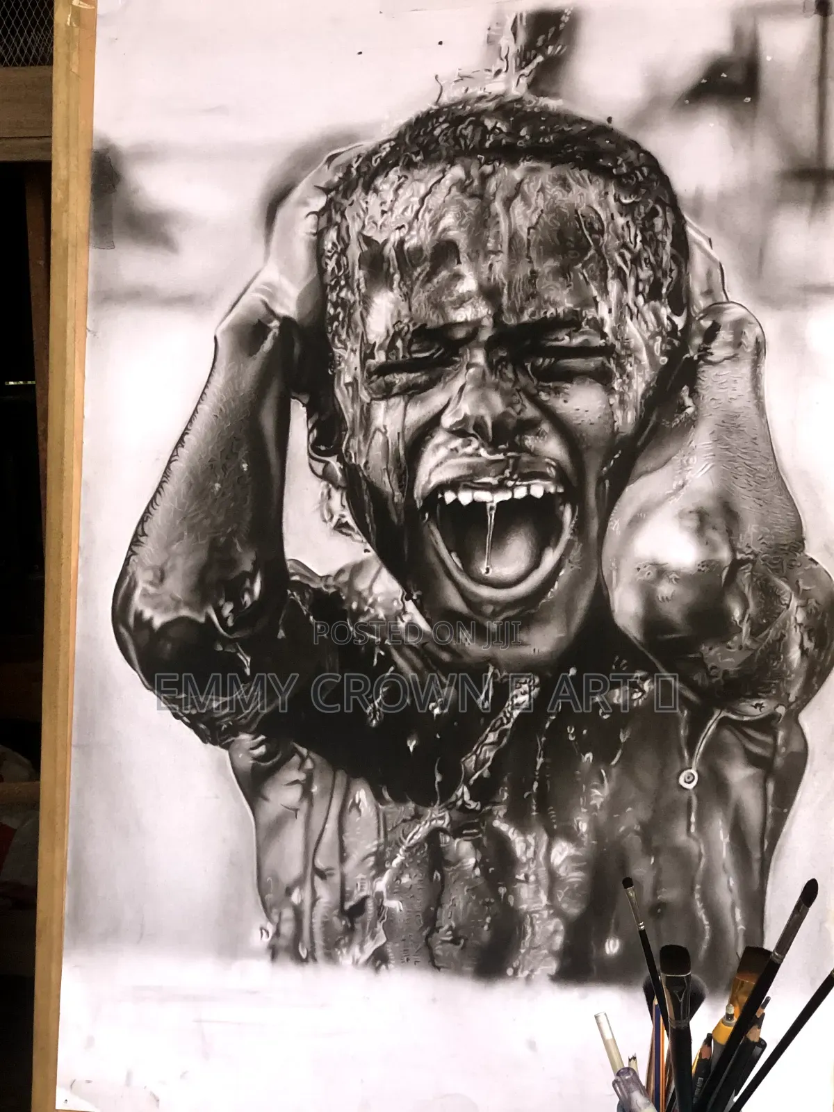 Hyper Realistic Pencil Drawing