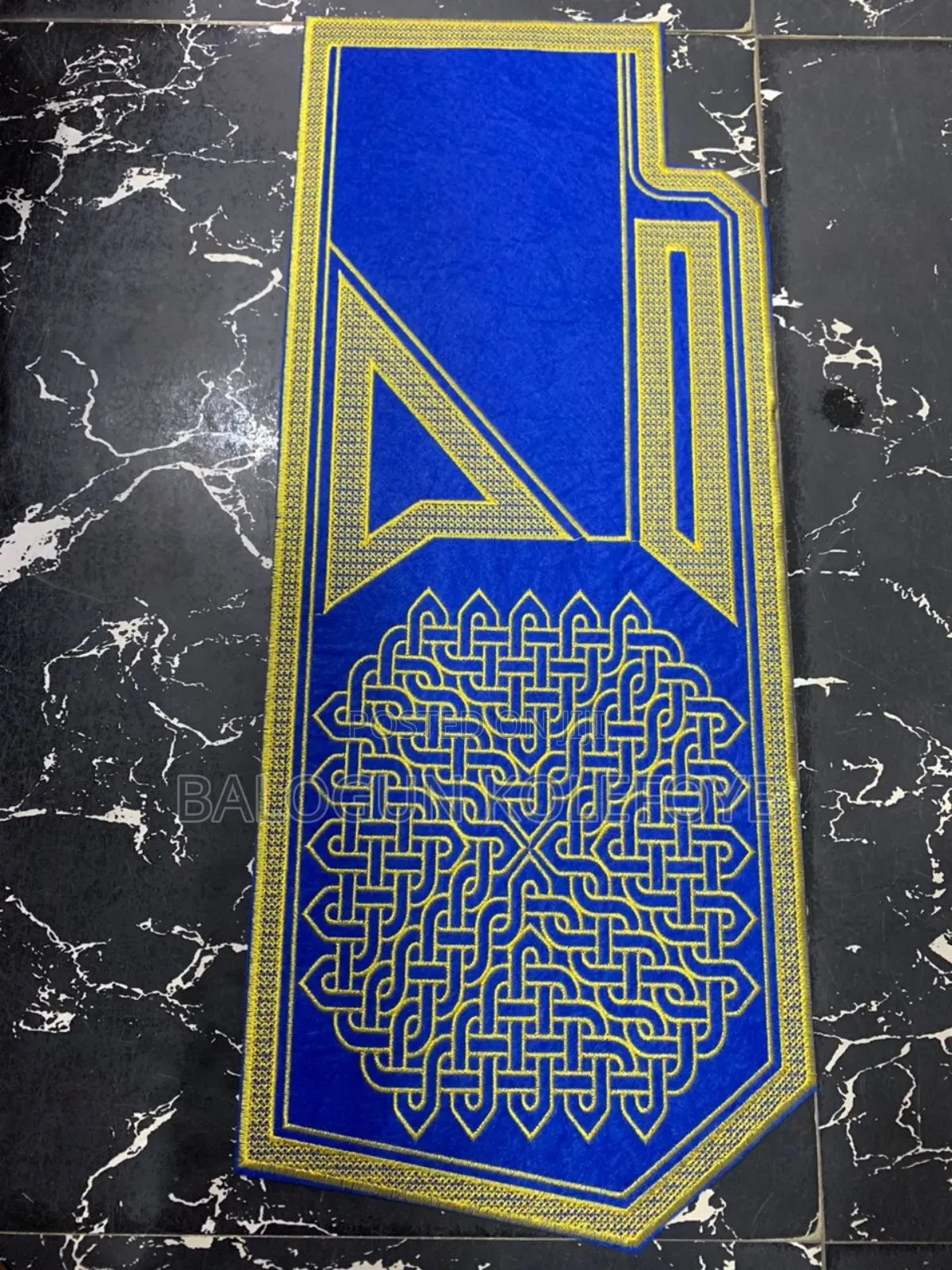Imported Agbada Monogram Pocket and Flap