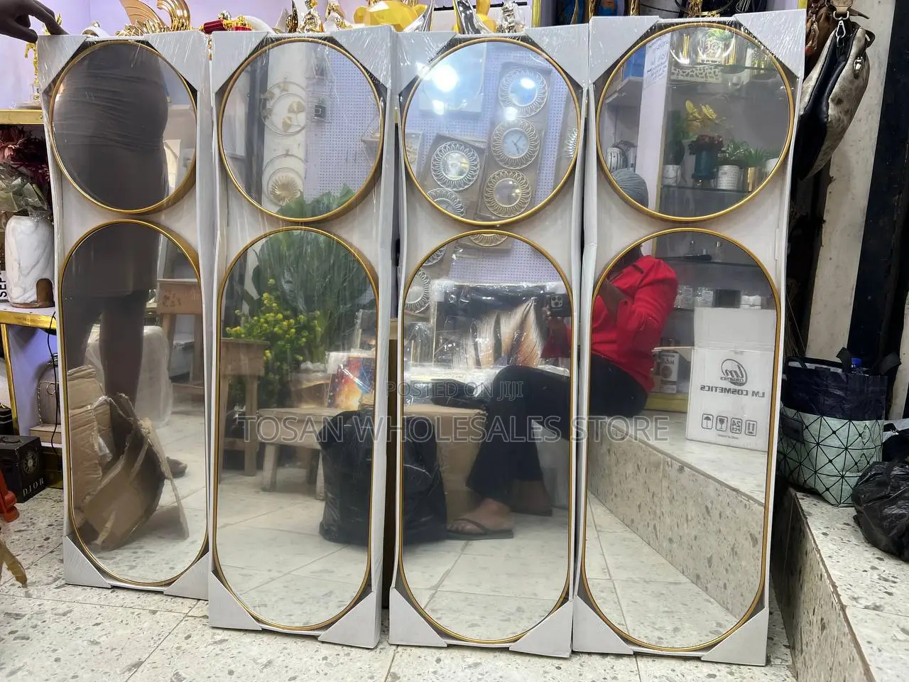 2pcs Wall Mirror Set