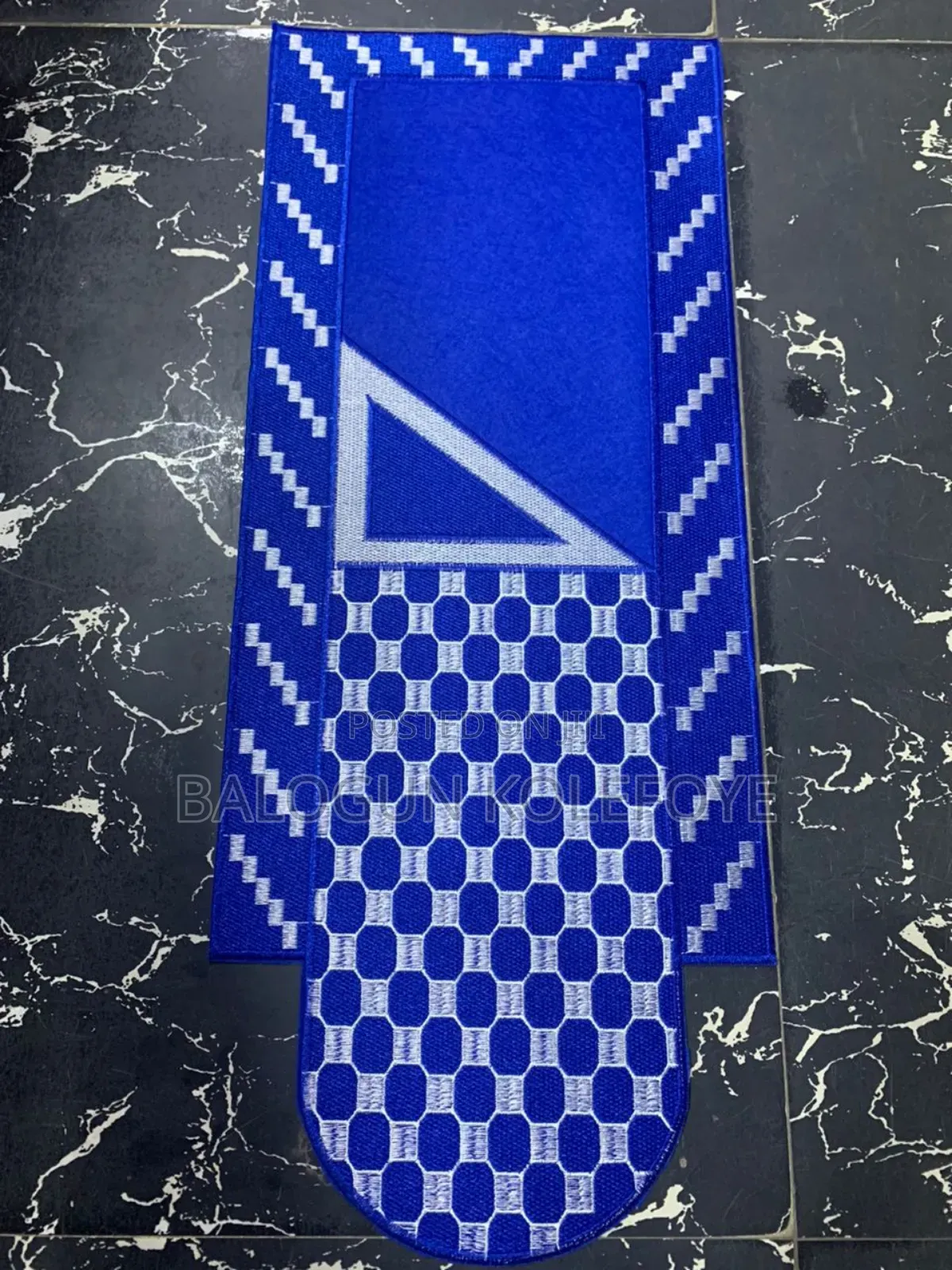 Imported Agbada Monogram Pocket and Flap