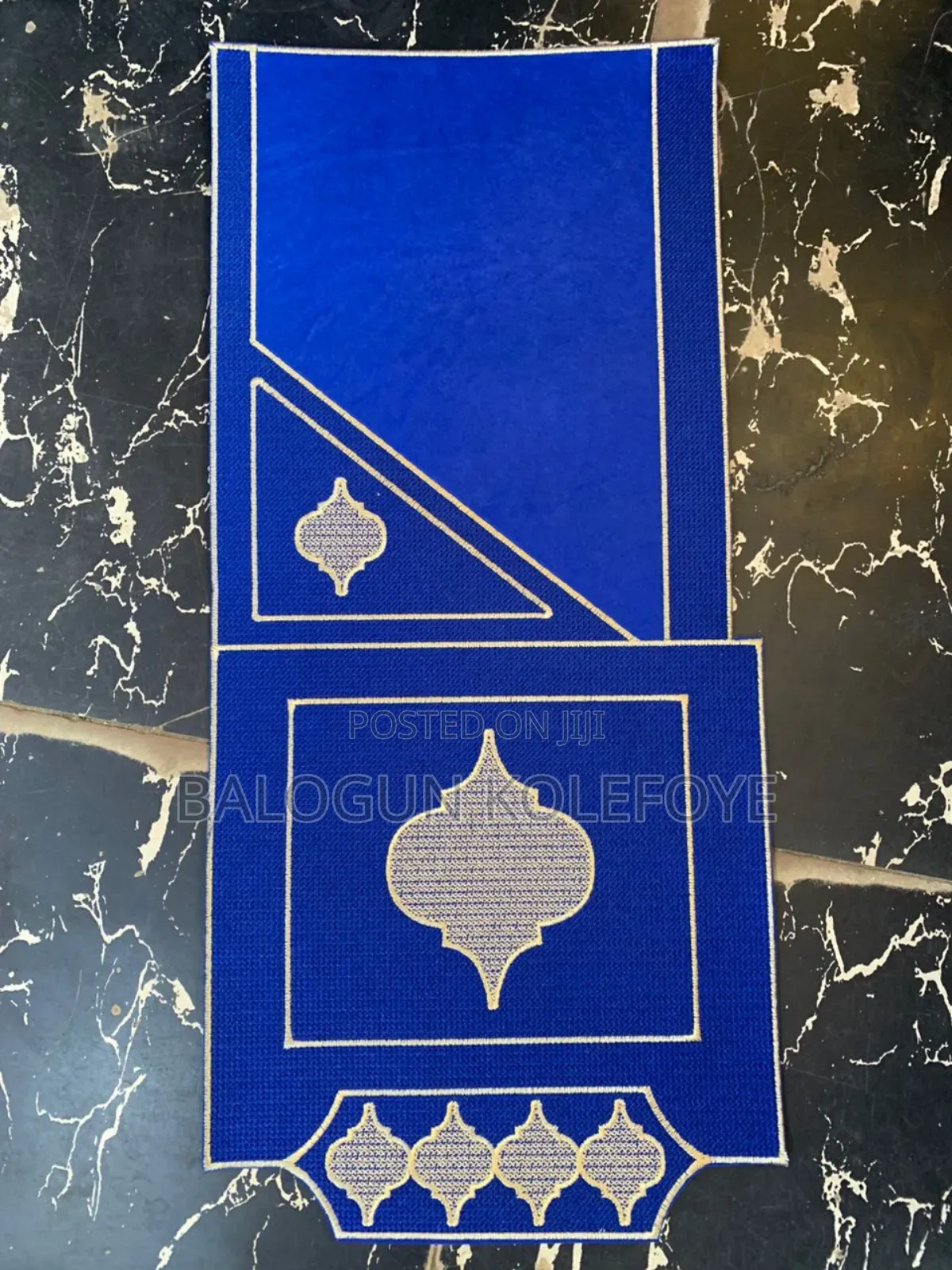 Imported Agbada Monogram Pocket and Flap