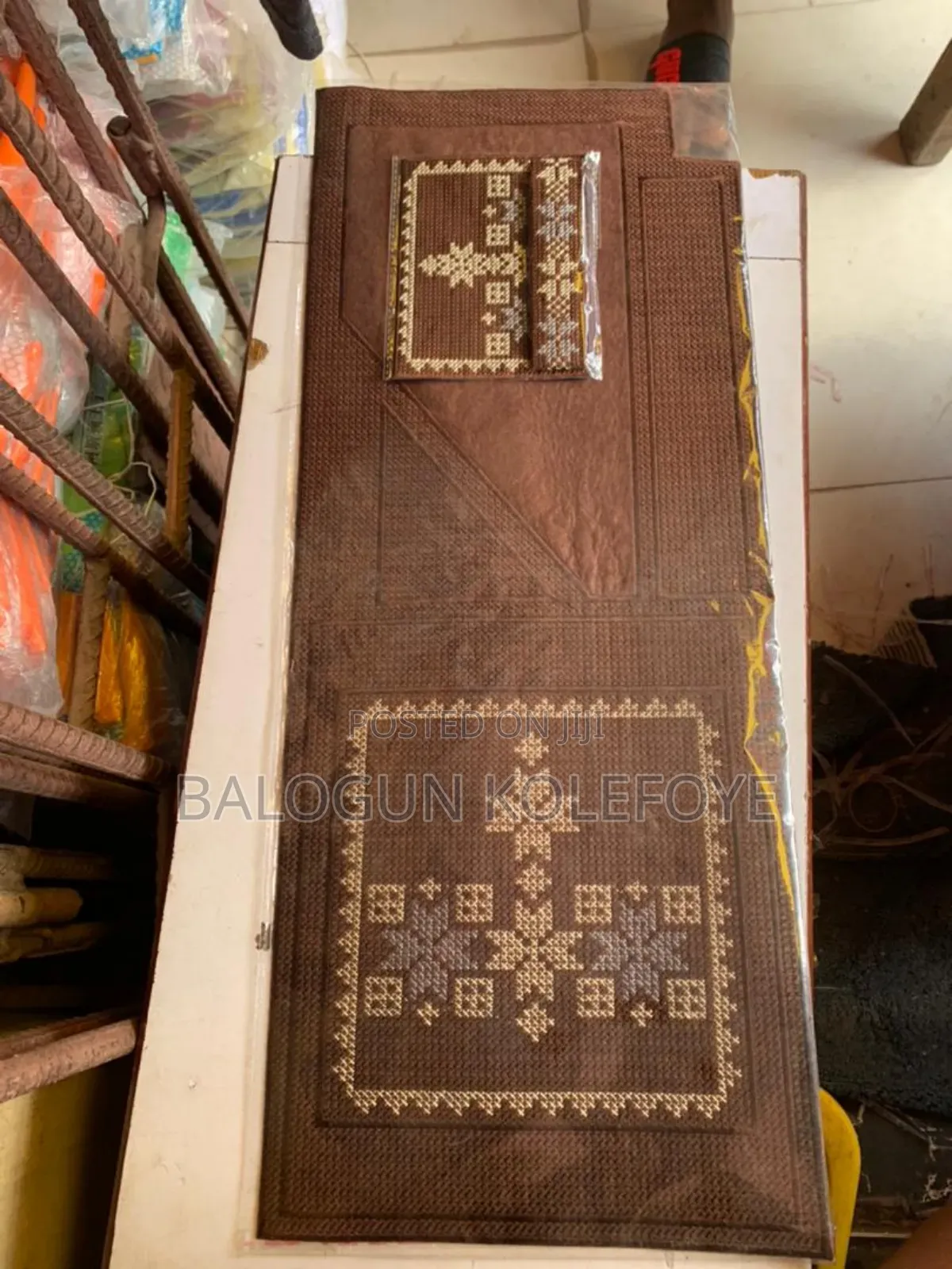 Imported Agbada Monogram Pocket and Flap