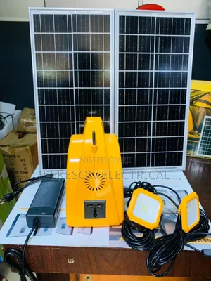 200w Fibons Solar Generator – 16ah Lithium Battery + 30w Solar Panel
