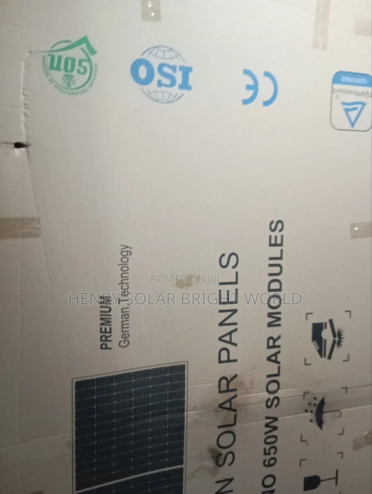 650w Mono Solar Panel Suncrown
