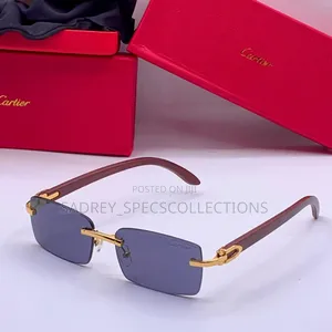 New Bangers Reemless Sunglasses by Cartier