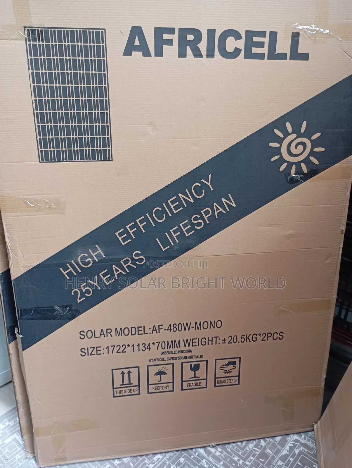 Africell 480w Solar Panel