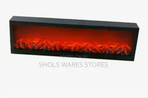 LED Simulated Flame Decorative Fireplace Lantern