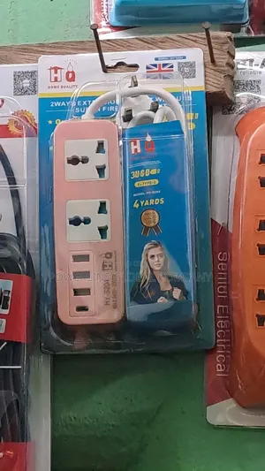 Extension Socket With Usb/ Type C for Homes/ Hotels/ Lounges