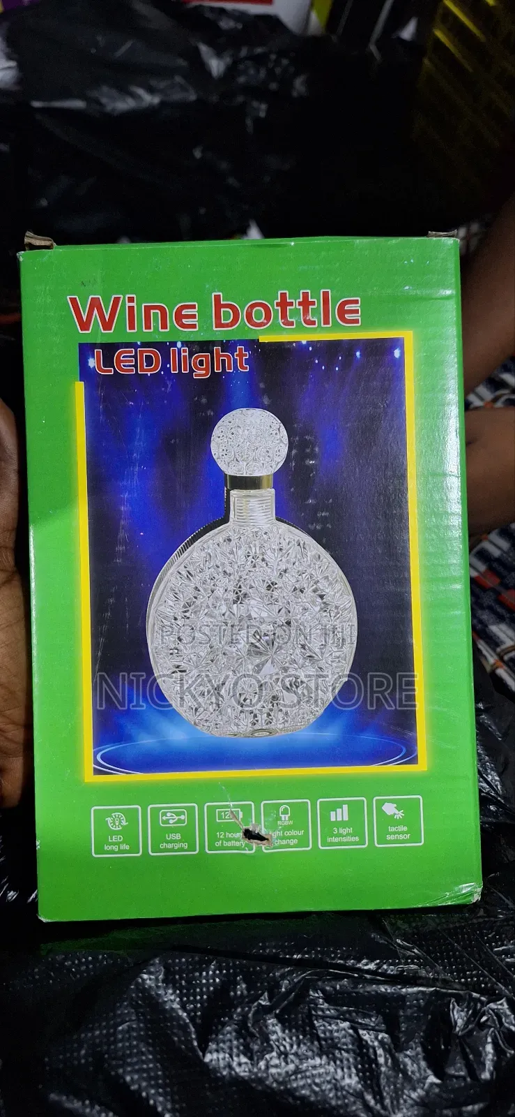 Rechargeable Wine Bottle LED Light