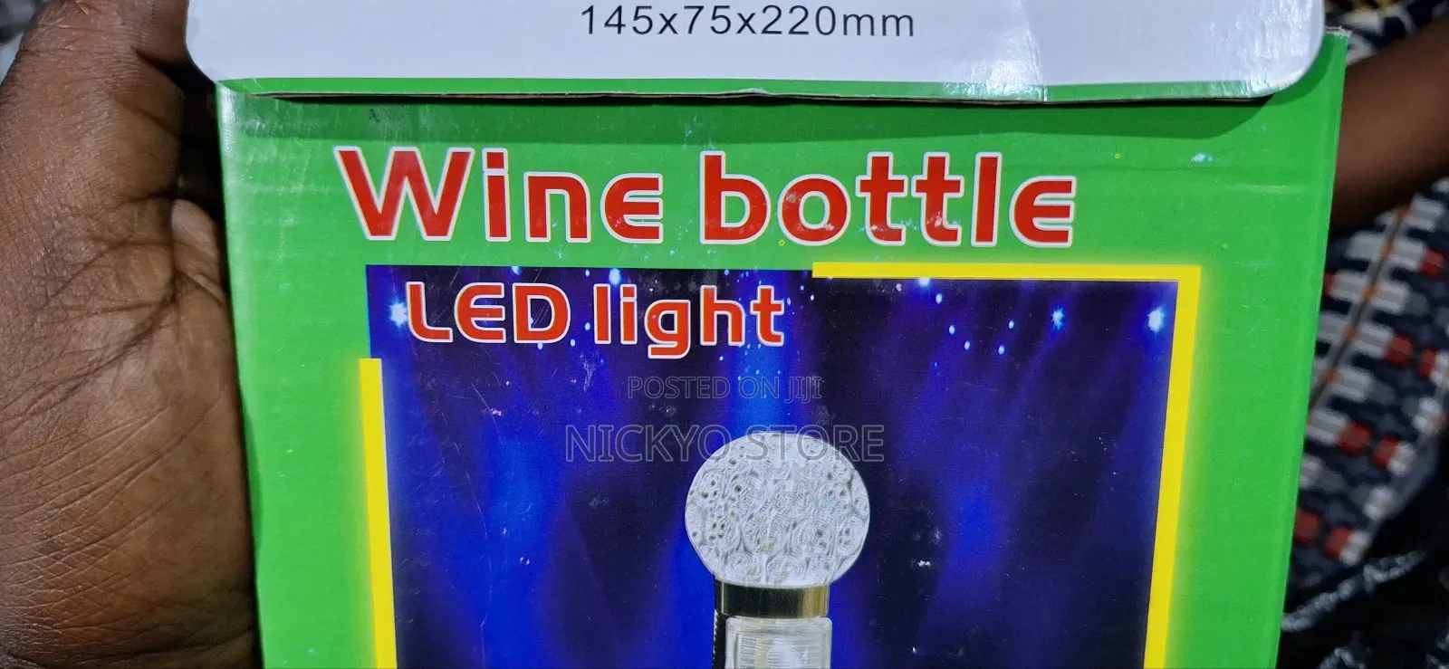Rechargeable Wine Bottle LED Light