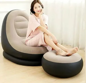 Inflatable Relaxing Sofa Chair With Foot Rest/Electric Pump