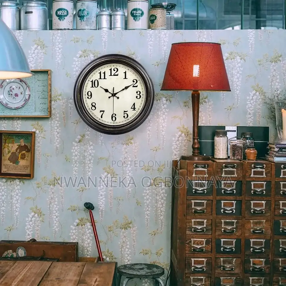 Vintage European Wall Clock