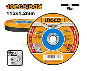 Ingco Abrasive Metal Cutting Disc 10pcs/Set