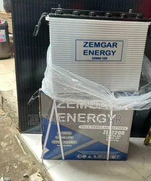 High Quality ZEMGER ENERGY 220ah Tubular Battery