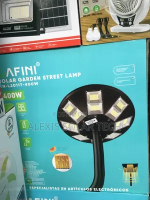 400w Cafini Solar Gardens Street Lamp