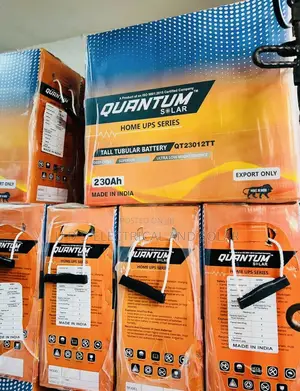 230ah Indian QUANTUM Tubular Battery With 2 Years Warranty