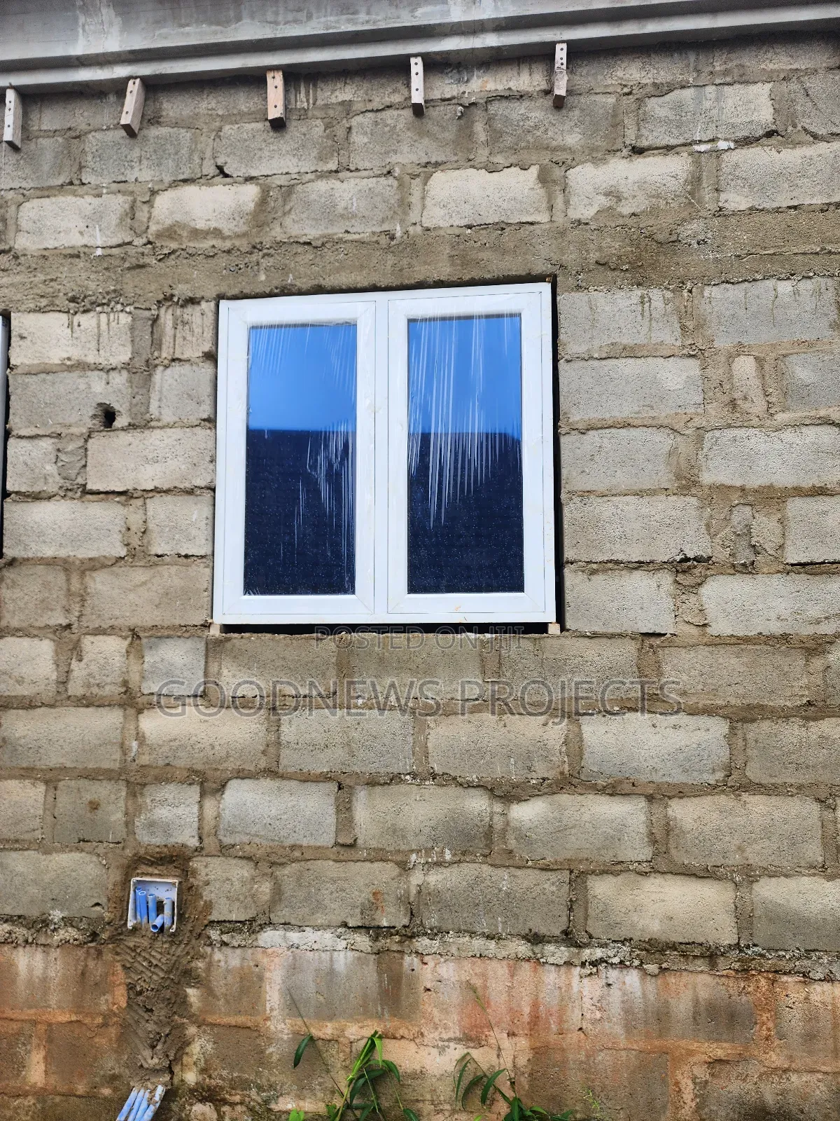 Aluminium Casements Window (White Colour