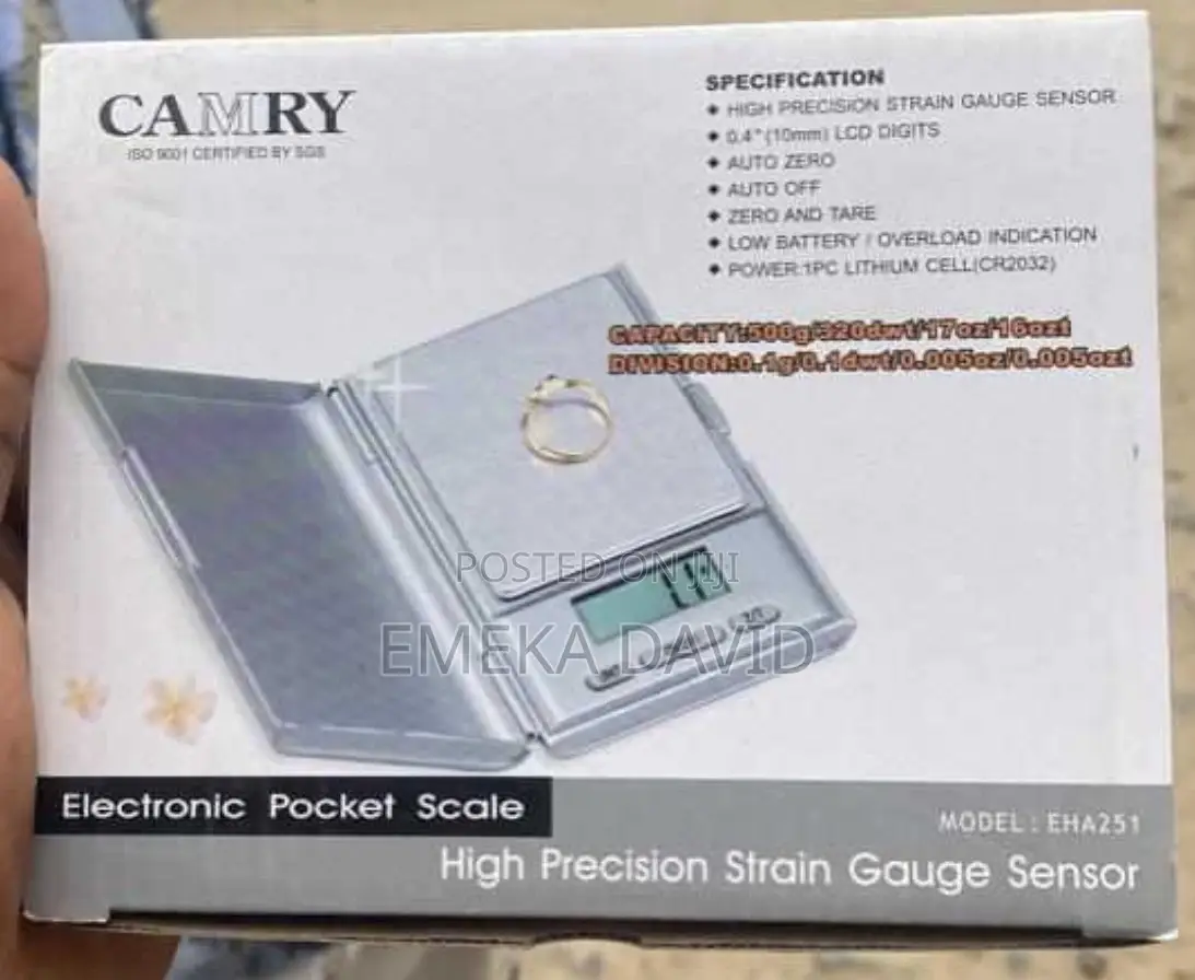Electronic Pocket Scale