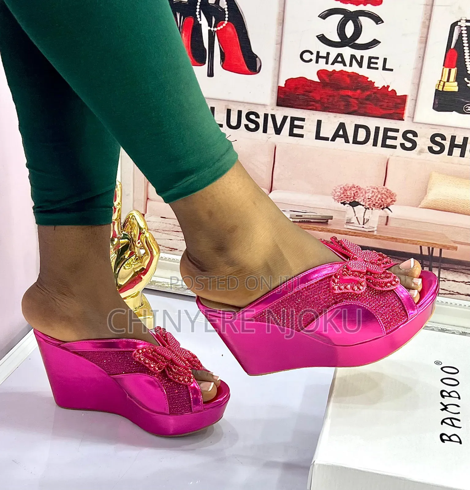 Wedge Slippers