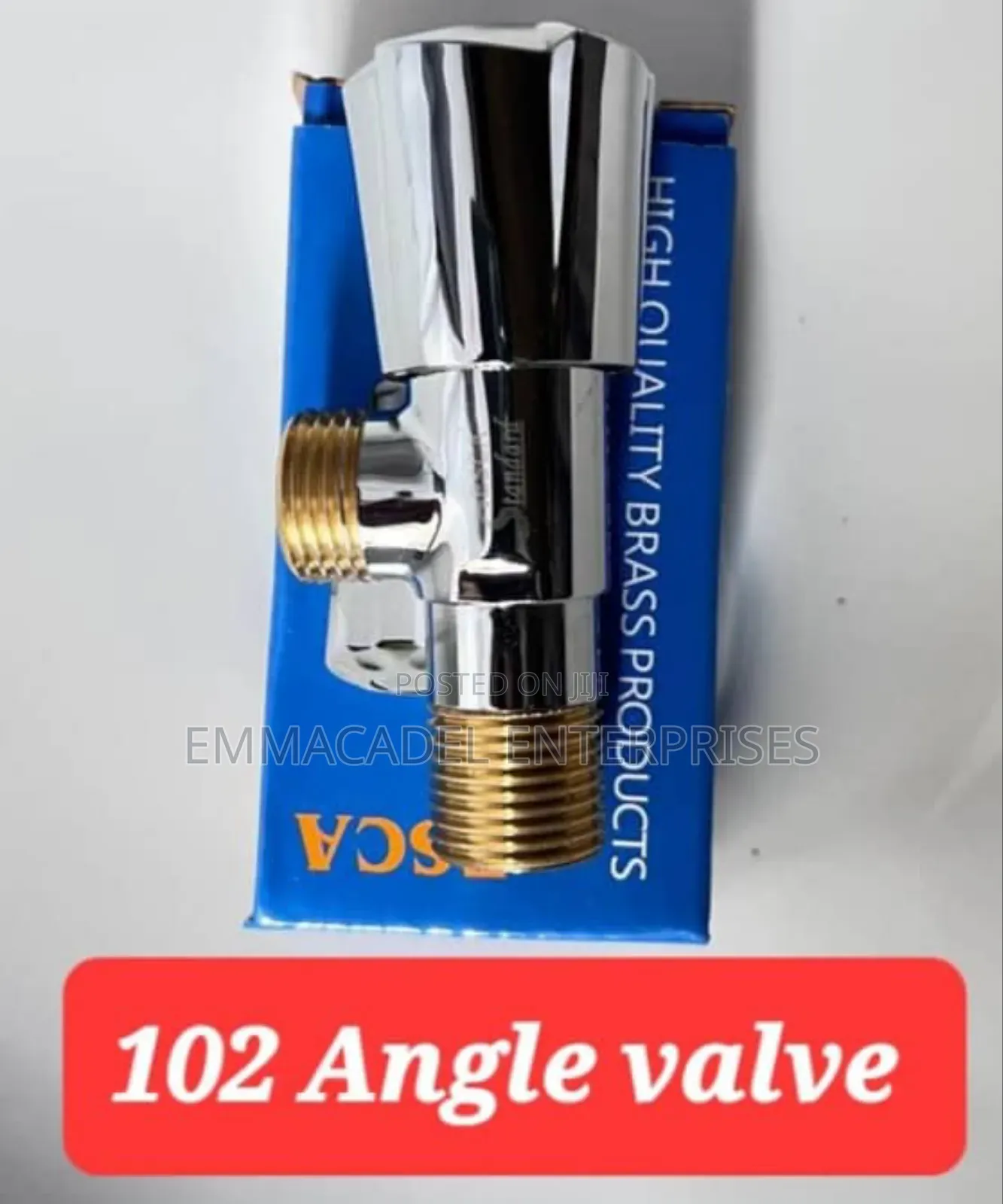 Heavy Guage Chrome Tee Tap [Angle Valve ]