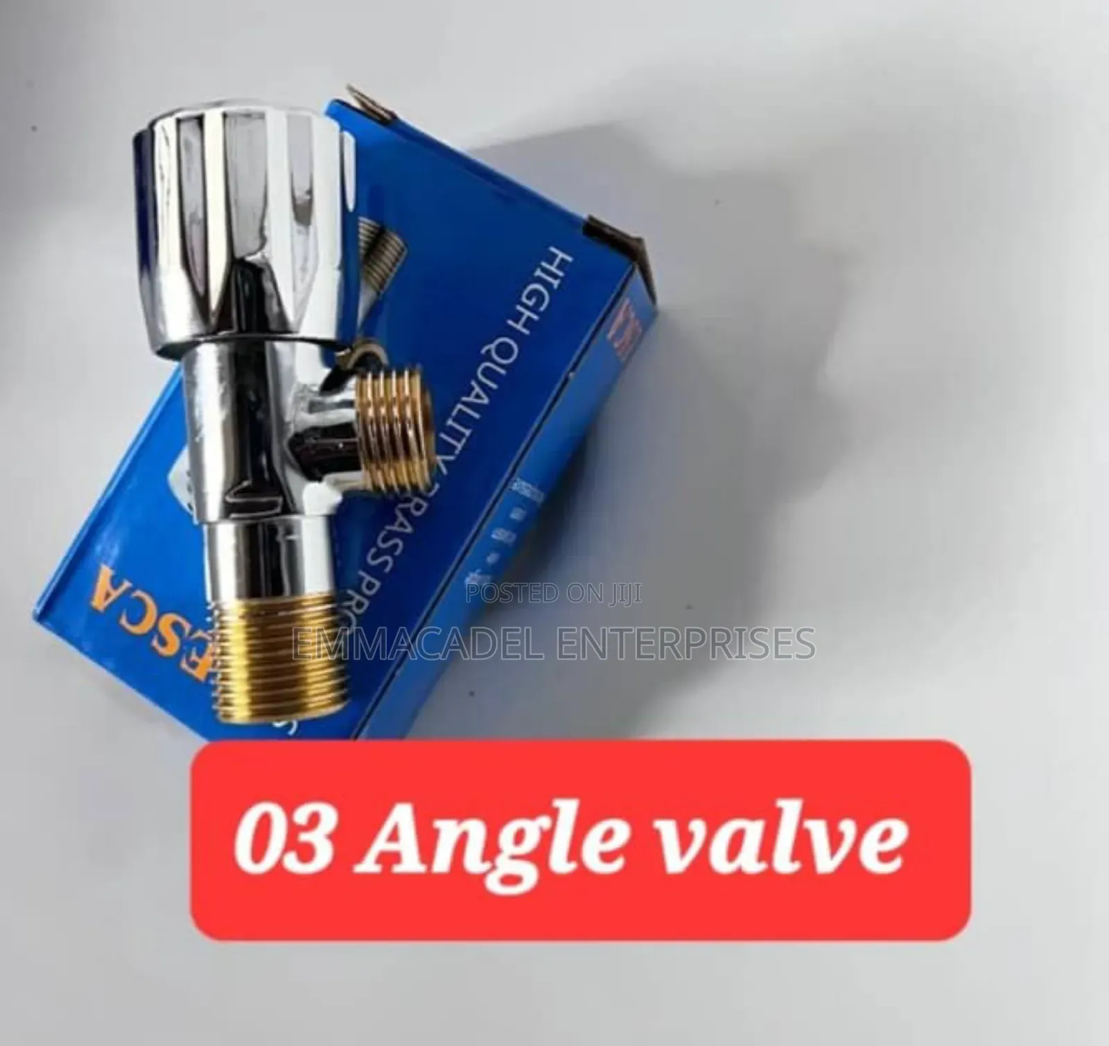 Heavy Guage Chrome Tee Tap [Angle Valve ]