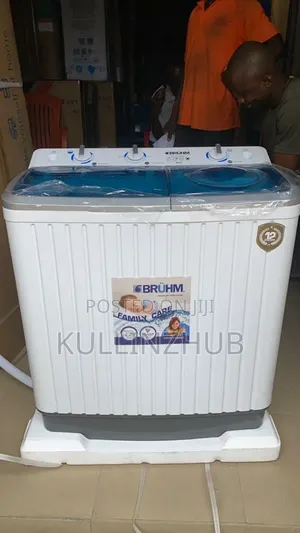 Bruhm 8 Kg Twin Tub Top Loader Washing Machine