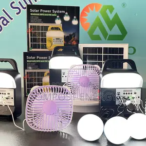 New Solar-Powered Rv Lamp Led Lighting With Fm Radio Sre689