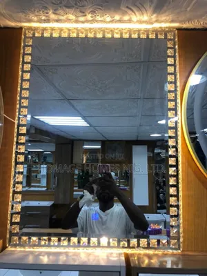 Crystal Luxury LED Mirror Square Shape