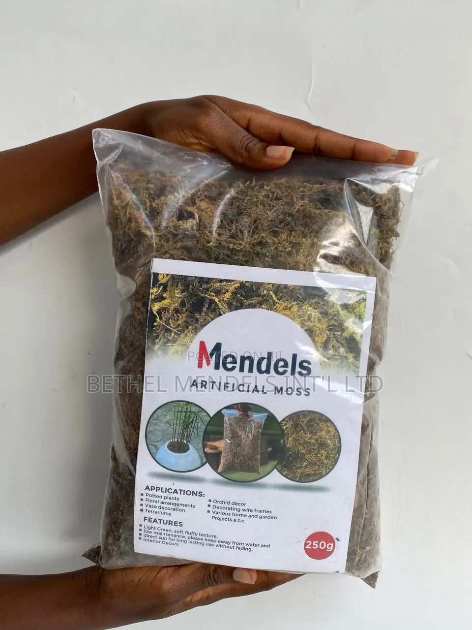 Mendels Decorative Artificial Moss | Bulk Sales | 250g