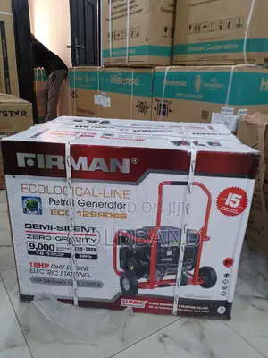 Newly Built Eco-12990es Firman Sumec Petrol Generator