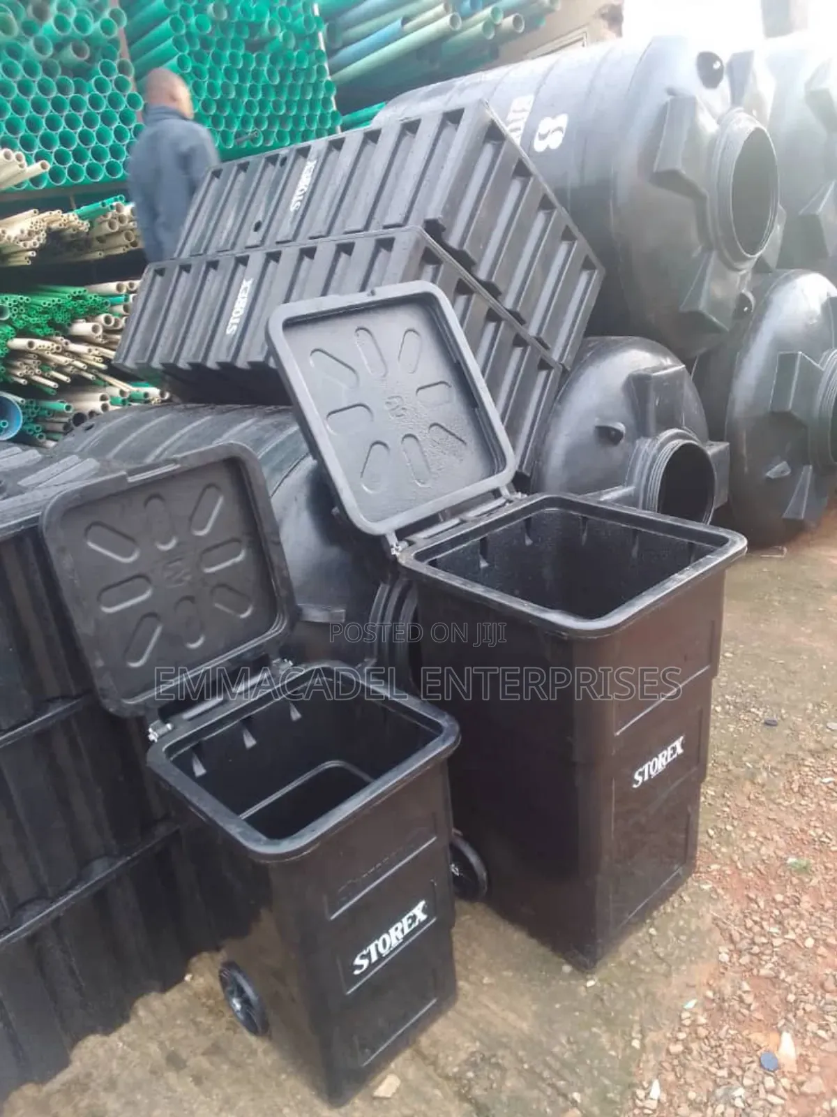 120ltrs Storex Waste Bin