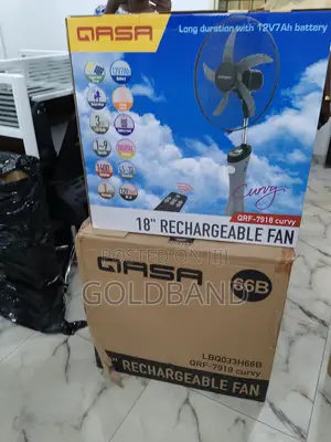 Best Market 18" Rechargeable Standing Fan