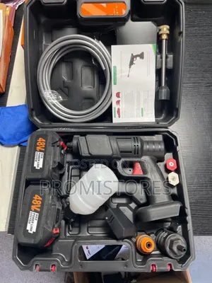 48V Double Battery High Pressure Washing Machine Gun