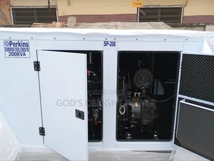 Photo - 200kva Perkins Soundproof Generator With 1year Warranty