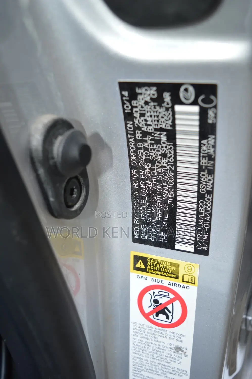 Lexus ES 2015 Silver