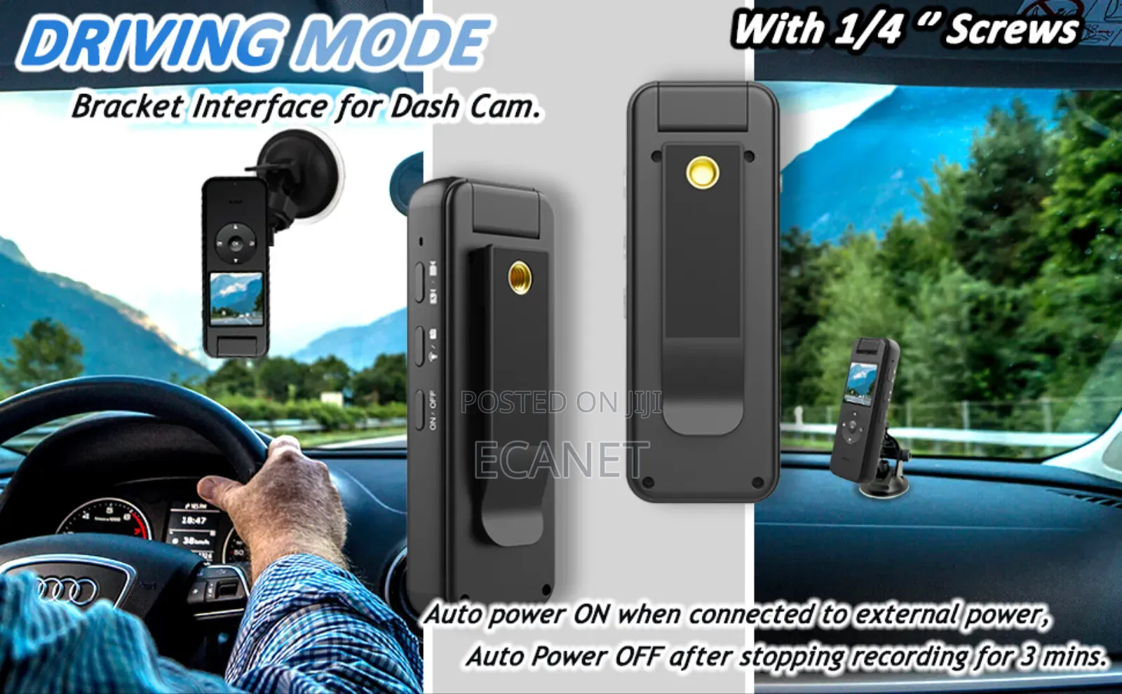Multifunctional Body Camera / Secret Video Recorder