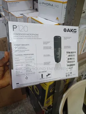 P 120 a K G Condenser Microphone