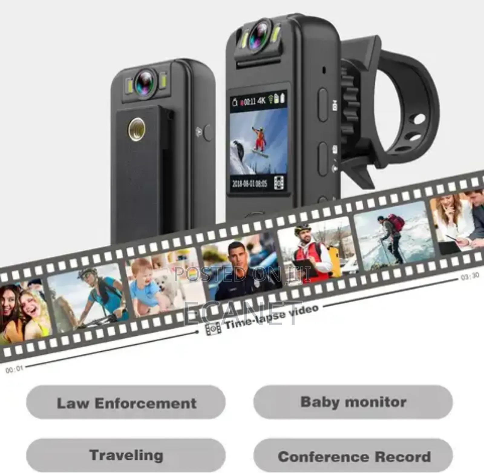 Multifunctional Body Camera / Secret Video Recorder