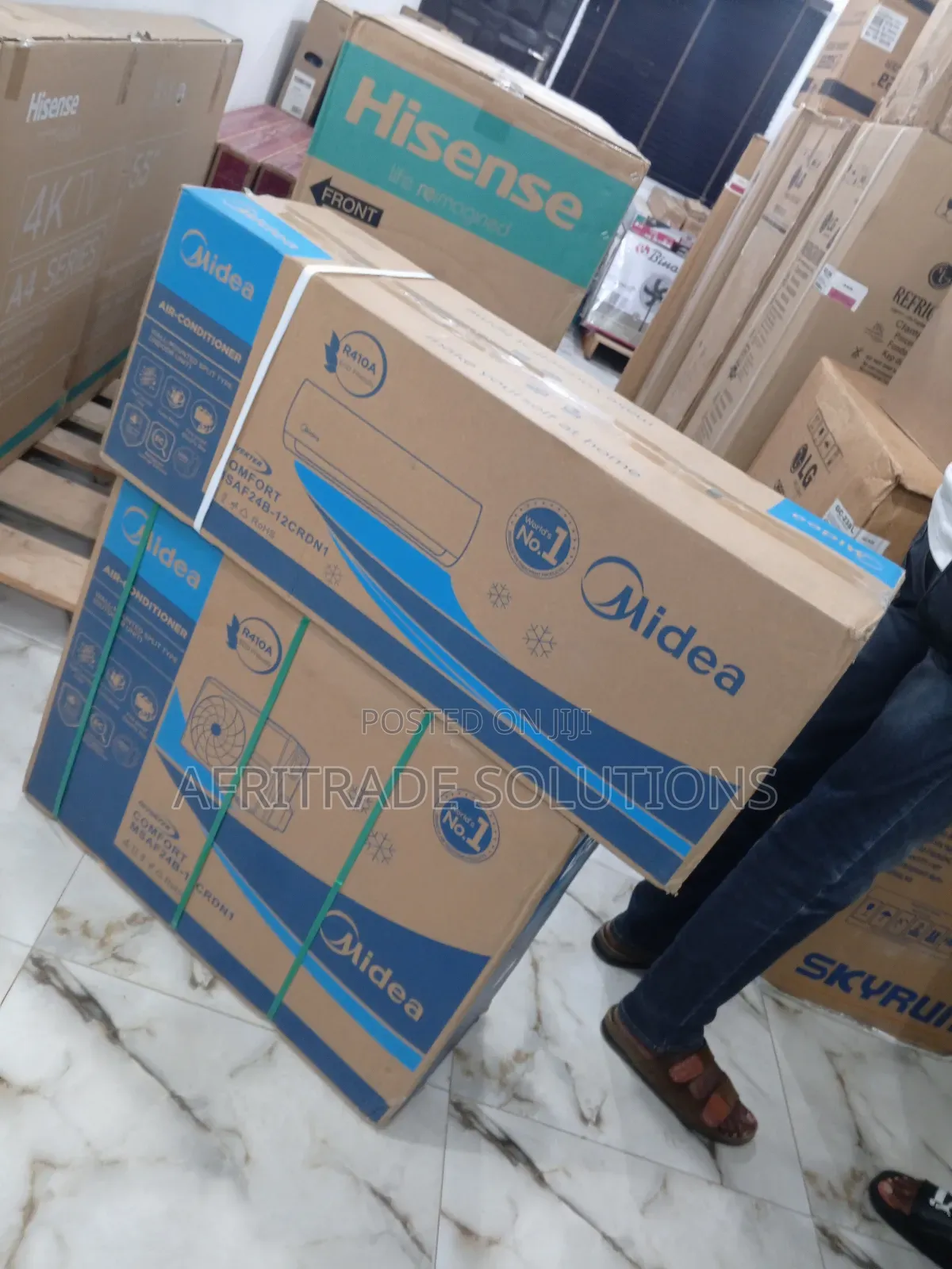 1.5hp Midea Split Inverter AC- Quick Cooling