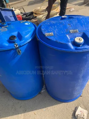 Blue Rubber House Drum for Water 250L 300L