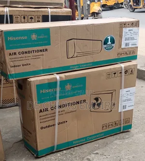 Brand> New Hisense 1.Hp Split Unit Air Conditioner-Copper<