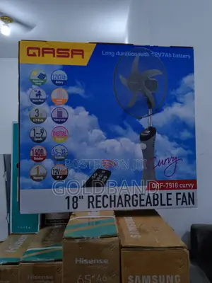 Most Affordable 18" Qasa Rechargeable Standing Fan