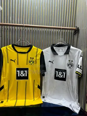 2023-2024 Fans Grade Dortmund Home and Away Shirt