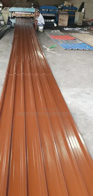 Oven Baked Aluminium Roofing Long Sparn Design