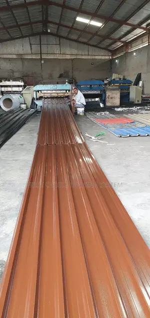 Oven Baked Aluminium Roofing Long Sparn Design